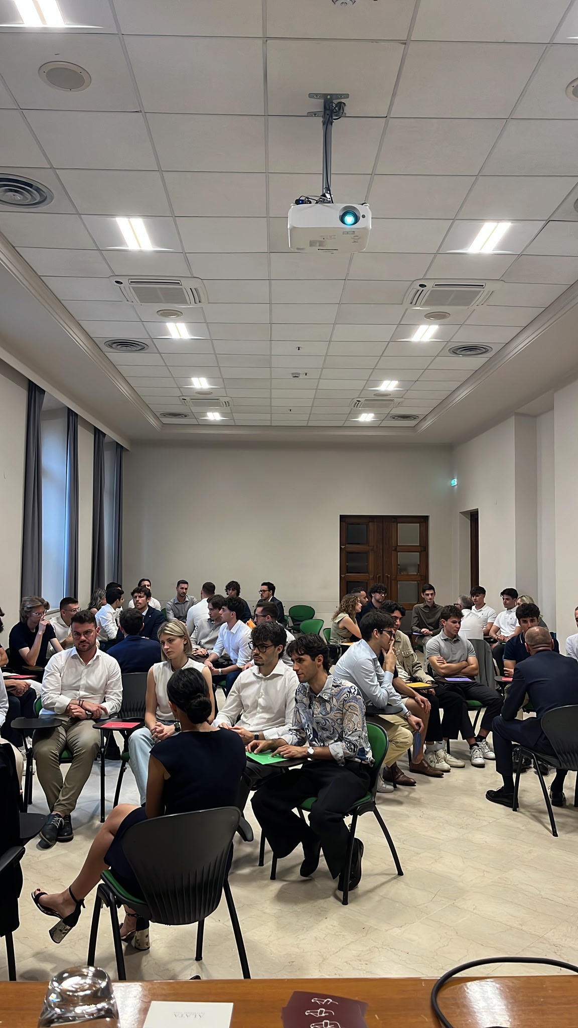 Alata members at a club event